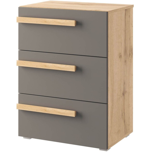 Комод «Виллитус» М6, Дуб вотан/Графит