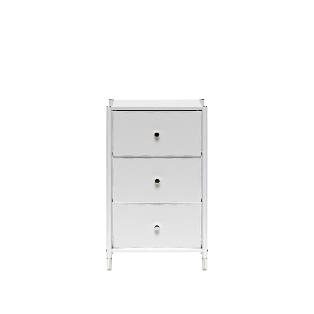 Комод Leset Нирита/Хайди, 3 ящика, Белый