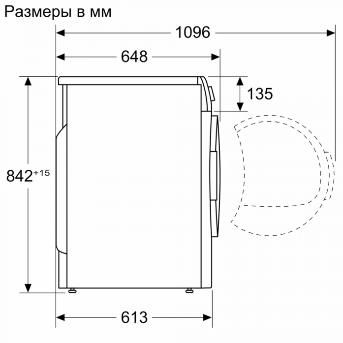 Сушильная машина Bosch WQK25200ME в магазине «На диване» в Москве  — Выгодная цена