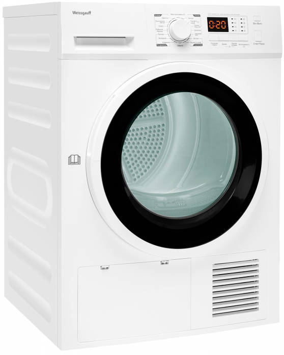 Сушильная машина Weissgauff WD 6148 D Heat Pump 429 036 в магазине «На диване» в Москве  — Выгодная цена