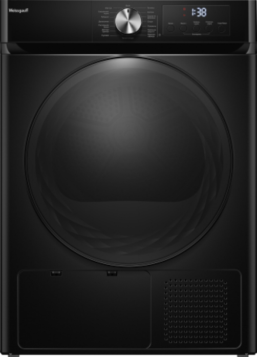 Сушильная машина Weissgauff WD 6010 Heat Pump Matt Black 434769