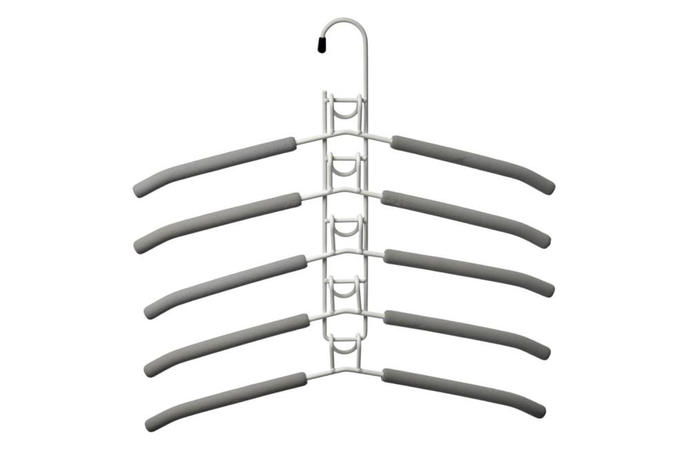 Вешалка-трансформер для одежды Гинго 5 в 1 серая Вешалка-трансформер для одежды Гинго 5 в 1 серая