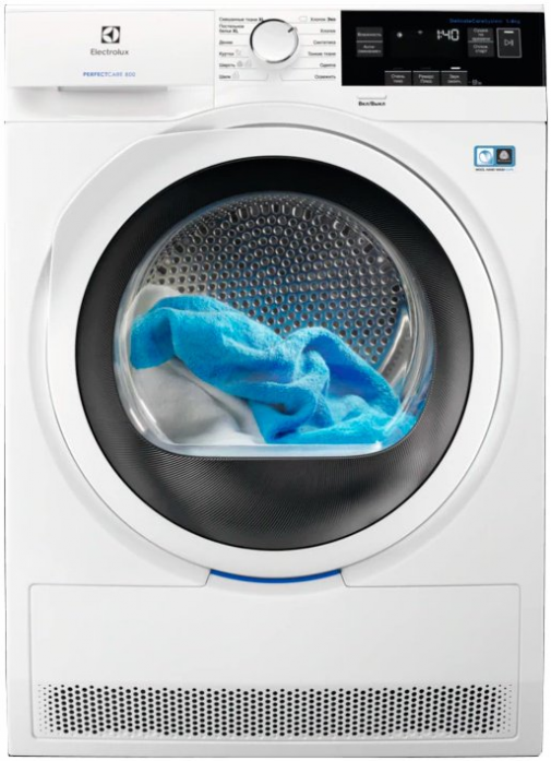 Сушильный автомат Electrolux EW8HR358S белый