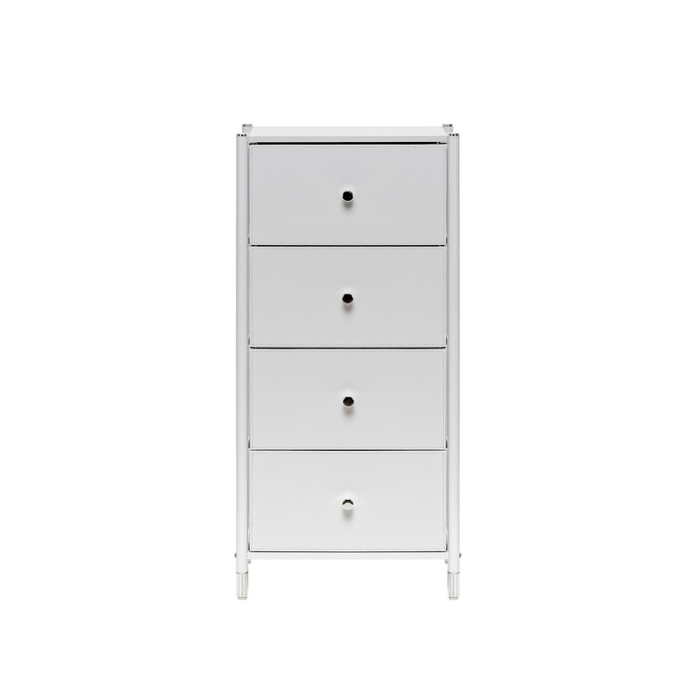 Комод Leset Нирита/Хайди, 4 ящика, Белый