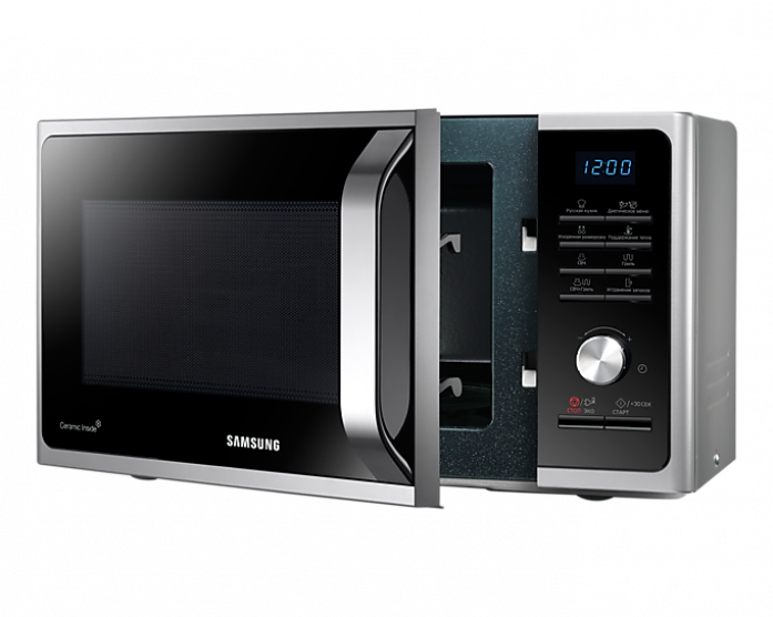 Микроволновая печь Samsung Electronics MG23F302TQS/BW в магазине «На диване» в Москве  — Выгодная цена