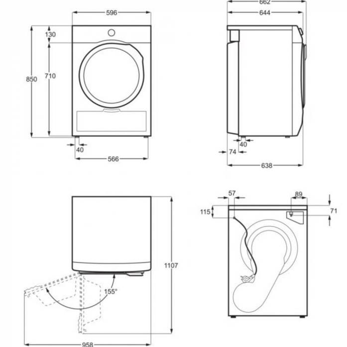 Сушильная машина Electrolux EW8H258B в магазине «На диване» в #REGION_NAME_DECLINE_PP#  — Выгодная цена