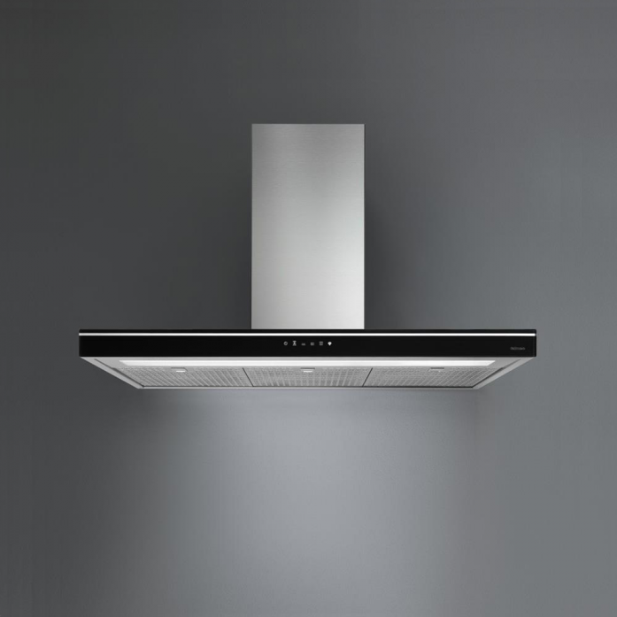 Островная вытяжка Falmec Luce Isola Glass Black 90 см CLHI90.00P6#ZZZN491F в магазине «На диване» в Москве  — Выгодная цена