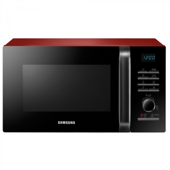 Микроволновая печь SAMSUNG MG23H3115QR красный/черный