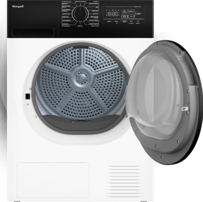 Сушильная машина Weissgauff WD 6128 B Heat Pump 438504 в магазине «На диване» в Москве  — Выгодная цена