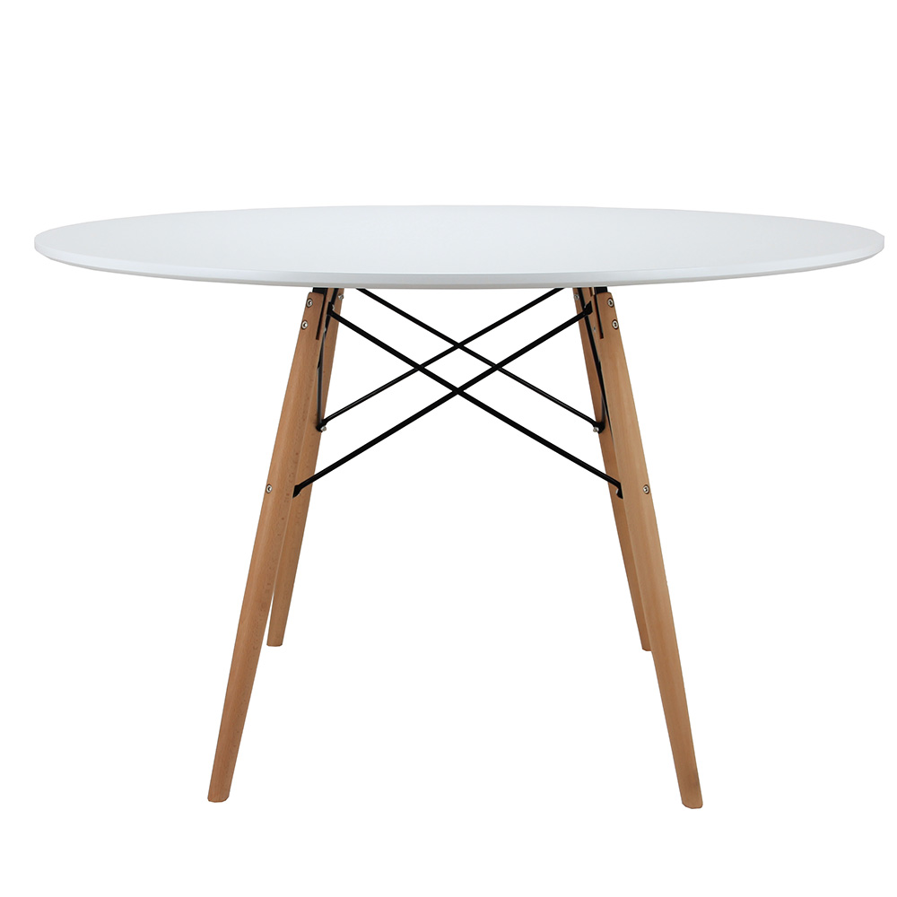 Стол Eames диам.100см, белый в магазине «На диване» в Москве — Выгодная цена
