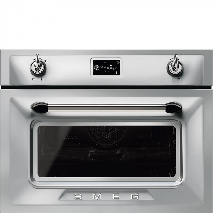 Компактный духовой шкаф Smeg SF4920MCX1