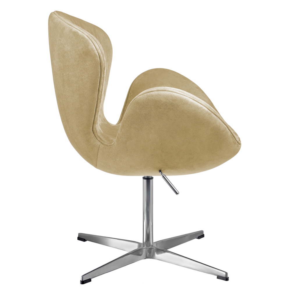 Кресло SWAN STYLE CHAIR карамельный, искусственная замша в магазине «На диване» в Москве — Выгодная цена Кресло SWAN STYLE CHAIR карамельный, искусственная замша в магазине «На диване» в Москве — Выгодная цена