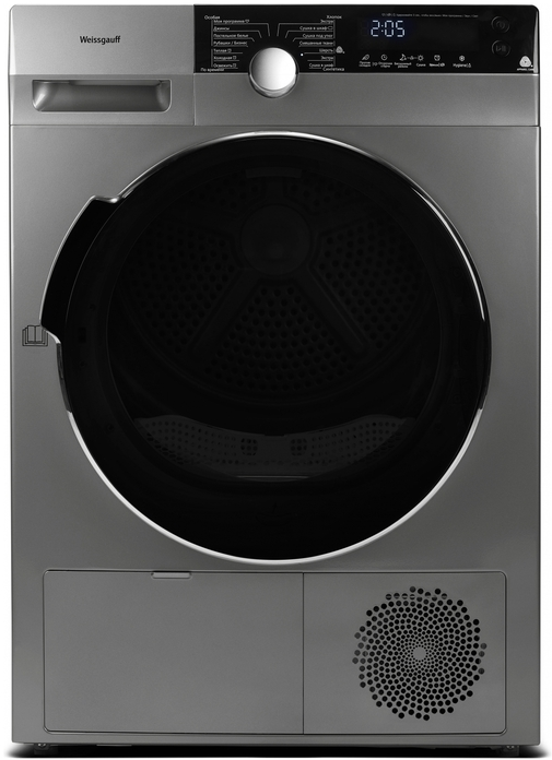 Сушильная машина Weissgauff WD 599 DC Inverter Heat Pump Silver 427 775