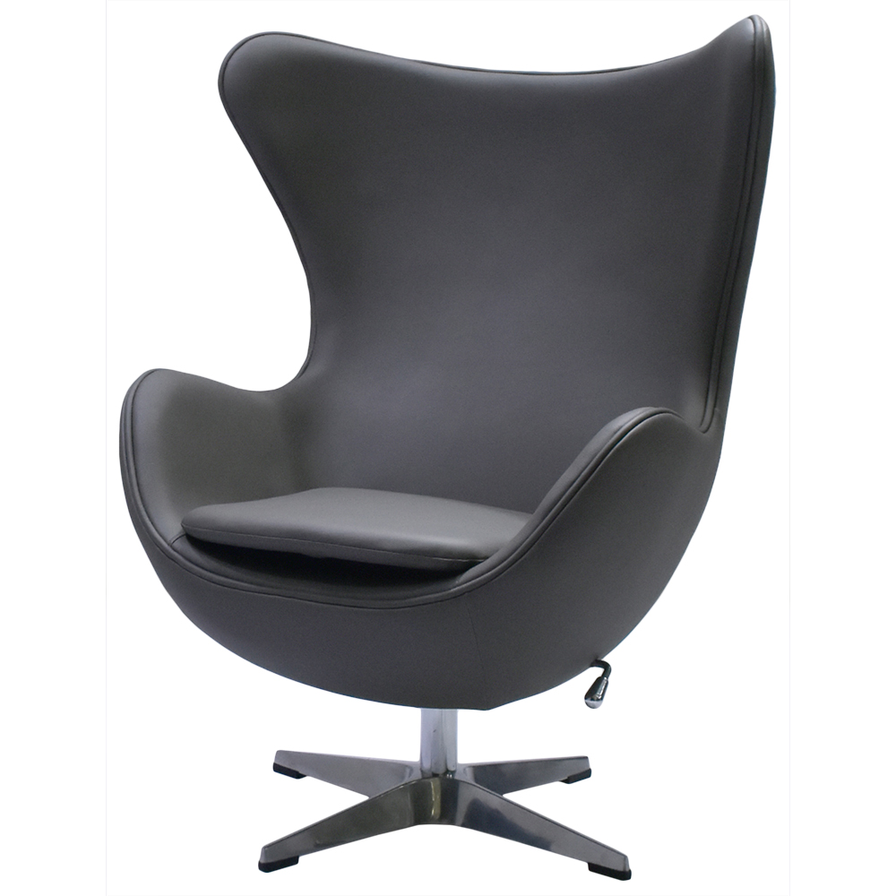 Кресло EGG STYLE CHAIR серый Кресло EGG STYLE CHAIR серый