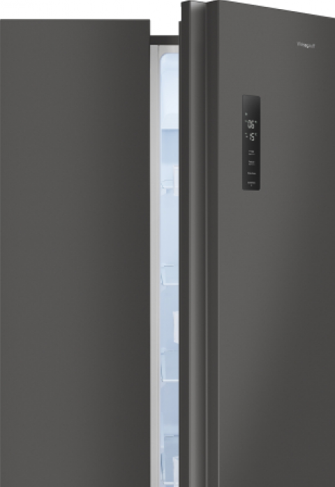 Холодильник Weissgauff WSBS 500 Inverter NoFrost Dark Grey 433 048 в магазине «На диване» в Москве  — Выгодная цена