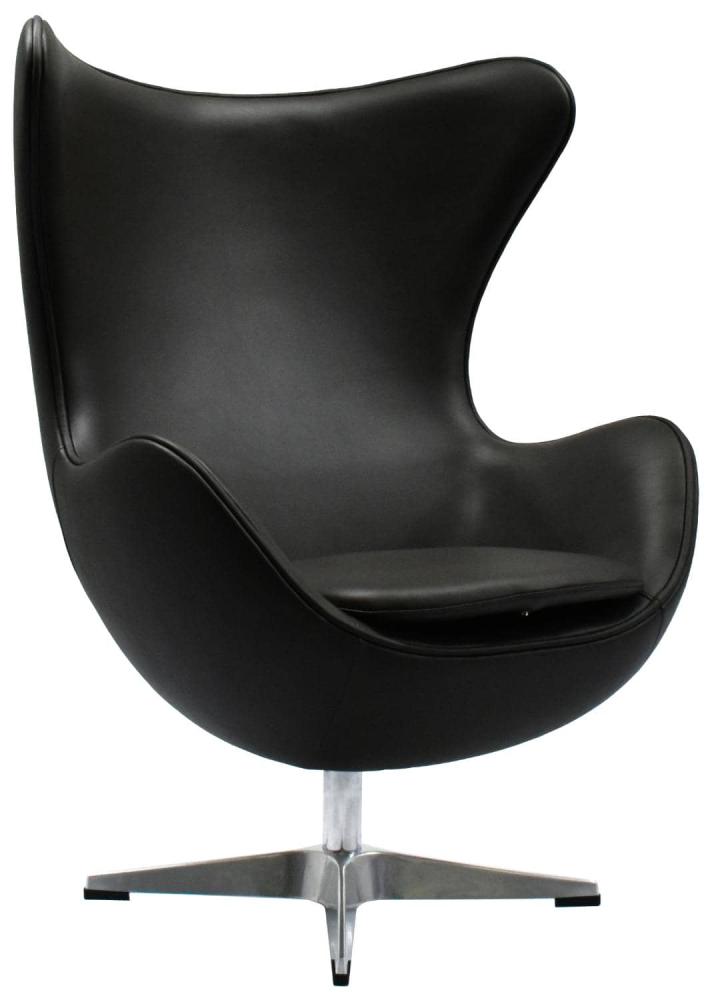 Кресло EGG STYLE CHAIR чёрный Кресло EGG STYLE CHAIR чёрный