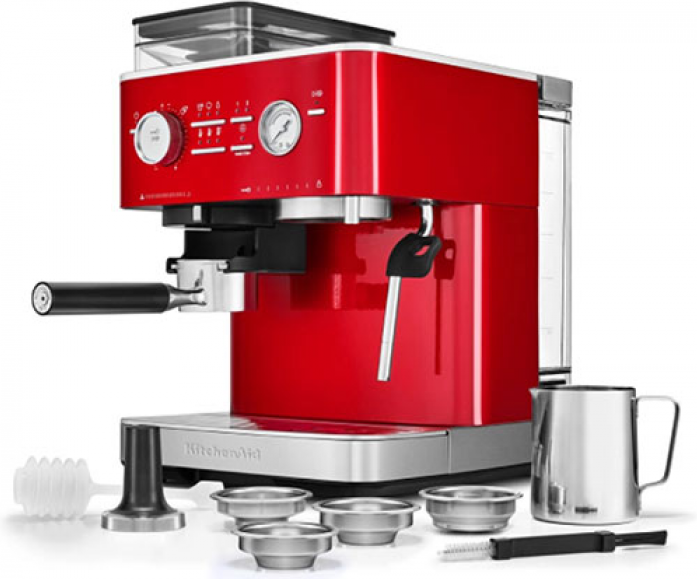 Полуавтоматическая эспрессо-машина KitchenAid 5KES6551ECA в магазине «На диване» в Москве  — Выгодная цена