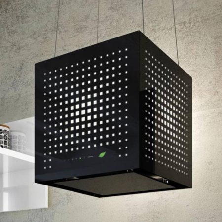 Островная вытяжка Falmec Rubik E.Ion Is Glass Black 42 см CERI42.E0P6#ZZZN441F в магазине «На диване» в Москве  — Выгодная цена