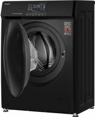 Стиральная машина Weissgauff Стиральная машина Weissgauff WM 4927 Direct Drive Inverter Premium Matt Black 434688 в магазине «На диване» в Москве  — Выгодная цена