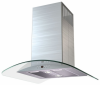 Островная вытяжка Krona Sharlotta isola 600 inox/glass 5P