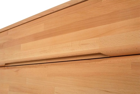 Комод Dreamline Мальмо бук-дымчатый темный дуб 90х50х83