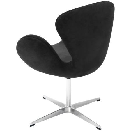 Кресло SWAN STYLE CHAIR графит, искусственная замша в магазине «На диване» в Москве — Выгодная цена Кресло SWAN STYLE CHAIR графит, искусственная замша в магазине «На диване» в Москве — Выгодная цена