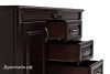 Комод Греденция Dreamline Палермо (4 ящика) бук-дымчатый темный дуб 156х53х94