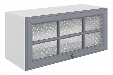 Мишель Шкаф навесной L800 Н360 (1 дв. реш.) (эмаль)