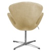 Кресло SWAN STYLE CHAIR карамельный, искусственная замша в магазине «На диване» в Москве — Выгодная цена Кресло SWAN STYLE CHAIR карамельный, искусственная замша в магазине «На диване» в Москве — Выгодная цена