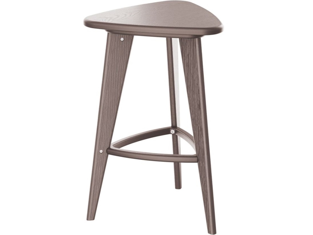 Табурет полубарный 3, прямые ножки, орех антик в магазине «На диване» в Москве — Выгодная цена