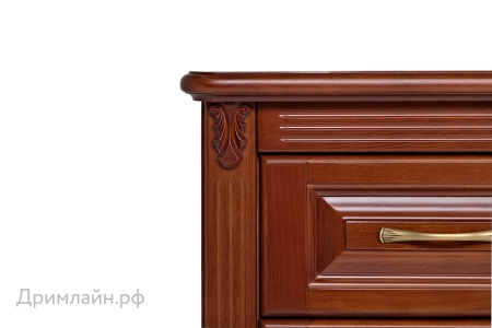 Комод Dreamline Палермо бук-дымчатый темный дуб 104х53х94