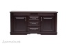 Комод Греденция Dreamline Палермо (3 ящика) бук-дымчатый темный дуб 156х53х75