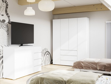 Комод «Хелен» КМ-01, белый в магазине «На диване» в Москве — Выгодная цена