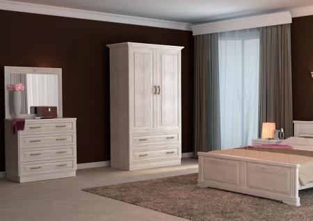 Шкаф Dreamline Эдем 2-х створчатый бук-серый 2-3 90х56х220 Шкаф Dreamline Эдем 2-х створчатый бук-серый 2-3 90х56х220