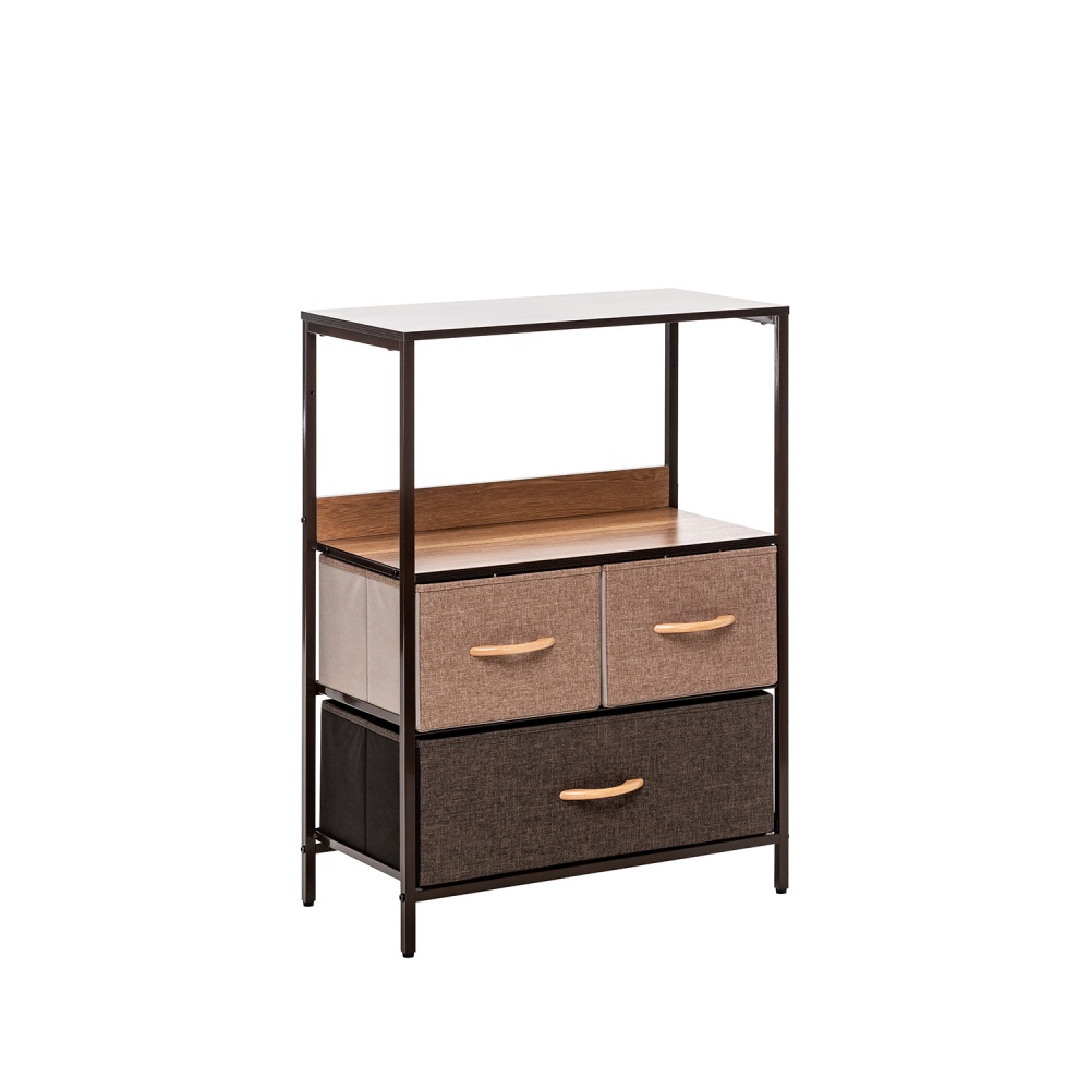 Комод Leset Локи 3 ящ., Коричневый в магазине «На диване» в Москве — Выгодная цена