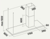 Островная вытяжка Falmec Lumen Isola Steel 175 SX CLUI75.E1P2#NEUI491F в магазине «На диване» в Москве  — Выгодная цена