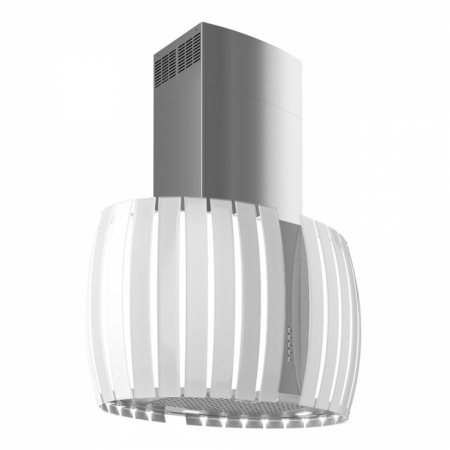 Островная вытяжка Falmec Prestige Isola Glass White 75 CPGI75.E0P2#ZZZF491F в магазине «На диване» в Москве  — Выгодная цена