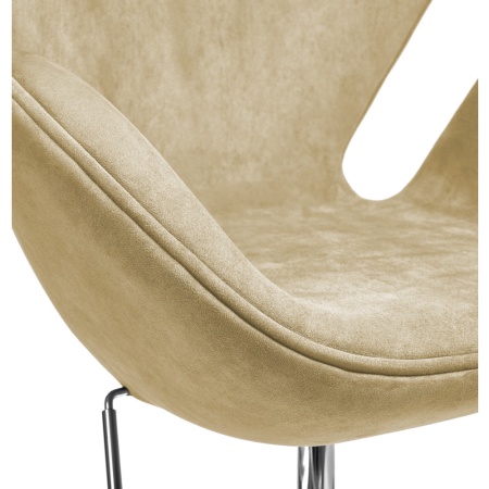 Кресло SWAN STYLE CHAIR карамельный, искусственная замша в магазине «На диване» в Москве — Выгодная цена Кресло SWAN STYLE CHAIR карамельный, искусственная замша в магазине «На диване» в Москве — Выгодная цена