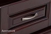 Комод Греденция Dreamline Палермо (3 ящика) бук-дымчатый темный дуб 156х53х75