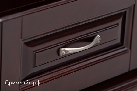 Комод Греденция Dreamline Палермо (3 ящика) бук-дымчатый темный дуб 156х53х75