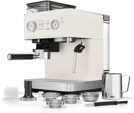 Полуавтоматическая эспрессо-машина KitchenAid 5KES6551EPL в магазине «На диване» в Москве  — Выгодная цена