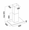 Островная вытяжка Falmec Lumen Isola Steel 90 CLUI90.E0P1#NEUI491F в магазине «На диване» в Москве  — Выгодная цена