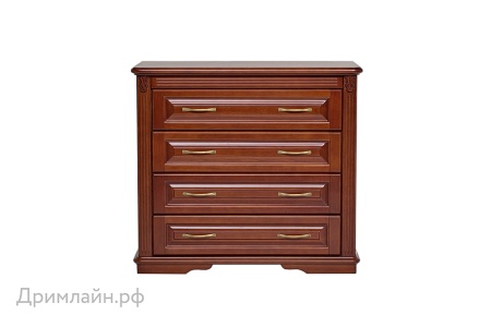 Комод Dreamline Палермо бук-дымчатый темный дуб 104х53х94