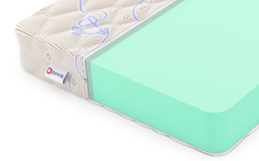 Детский матрас Denwir Baby Springless Eco Foam 14 в магазине «На диване» в Москве  — Выгодная цена
