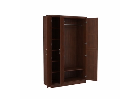 Шкаф Dreamline Варна 3-х створчатый млпд/бук-венге 3-3 135х58х220 Шкаф Dreamline Варна 3-х створчатый млпд/бук-венге 3-3 135х58х220