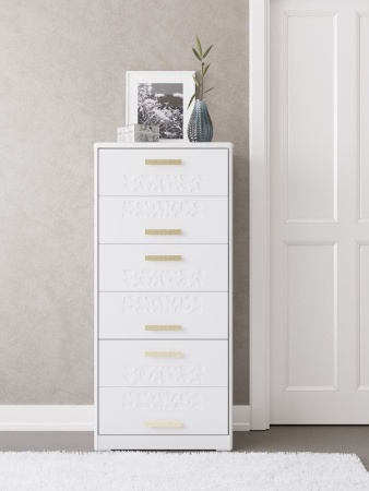 Комод Dreamline Веро 1 бук-дымчатый темный дуб 60х38х132