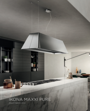Островная вытяжка Elica IKONA MAXXI PURE IX/F/120 PRF0171196 в магазине «На диване» в Москве  — Выгодная цена