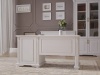 Стол Dreamline руководителя Палермо (1 тумба) ясень-орех светлый 146х60х75,3 Стол Dreamline руководителя Палермо (1 тумба) ясень-орех светлый 146х60х75,3