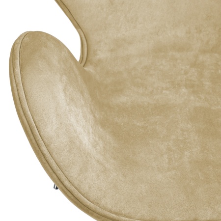 Кресло SWAN STYLE CHAIR карамельный, искусственная замша в магазине «На диване» в Москве — Выгодная цена Кресло SWAN STYLE CHAIR карамельный, искусственная замша в магазине «На диване» в Москве — Выгодная цена