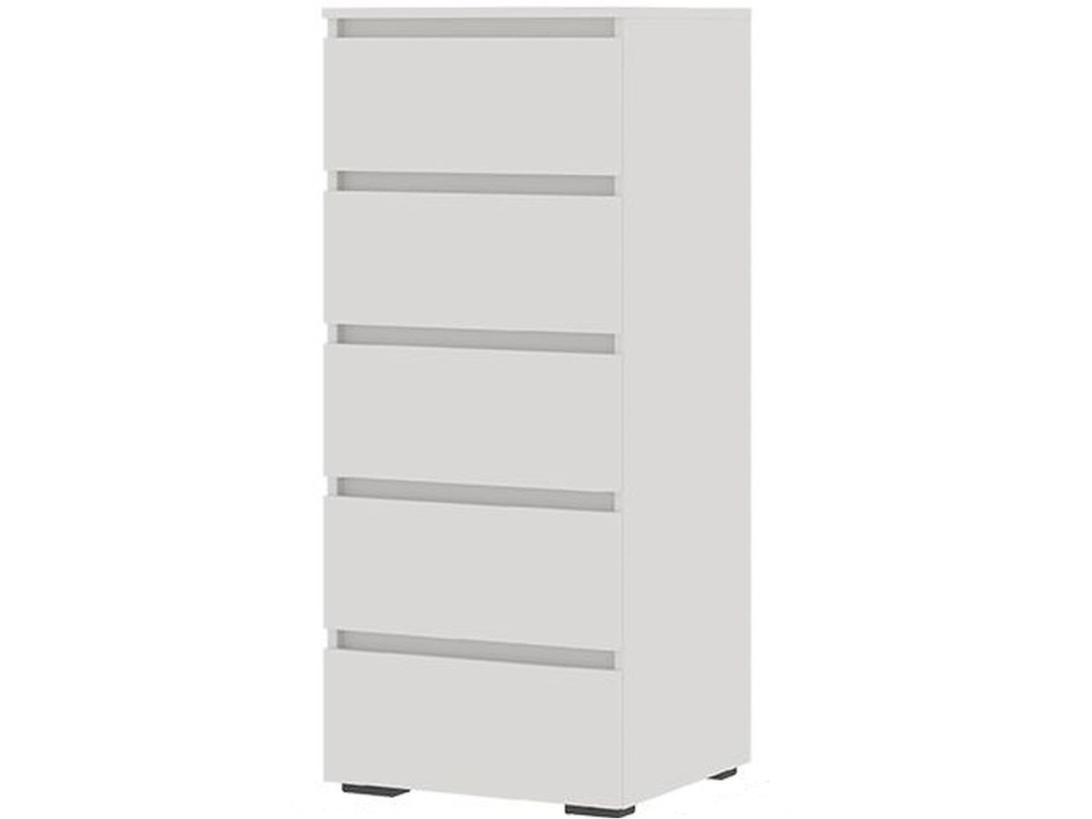 Комод «Хелен» КМ-03 5 ящиков, белый в магазине «На диване» в Москве — Выгодная цена